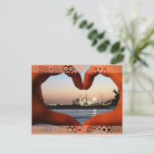 Carte Postale - Abu Dhabi Mosque - Verenigde Arabi Briefkaart (Staand voorkant)