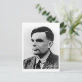 Carte postale Alan Turing Briefkaart (Staand voorkant)