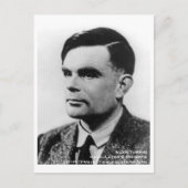 Carte postale Alan Turing Briefkaart (Voorkant)