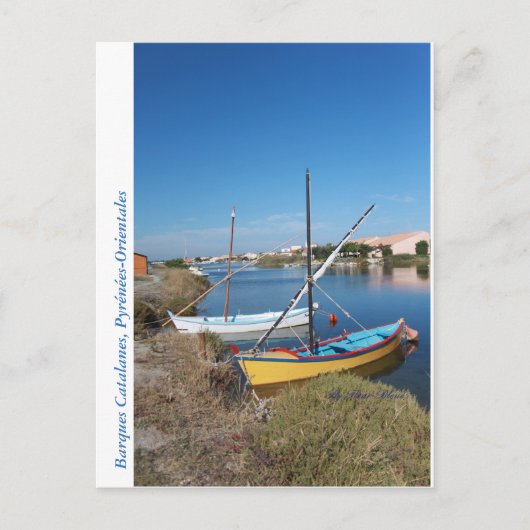 Carte postale Barques Catalanes Briefkaart (Voorkant)