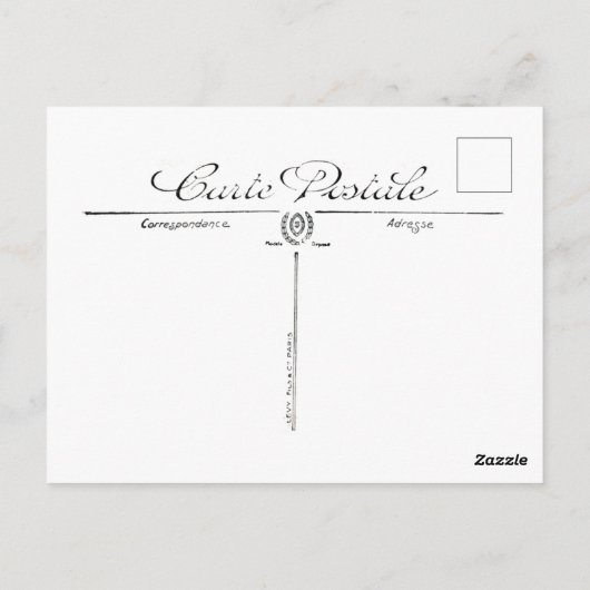 Carte Postale Bird Set 1 of 4 (Postmark Eggs) Briefkaart (Achterkant)