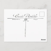 Carte Postale Bird Set 2 of 4 (Paris Roos Bird) Briefkaart (Achterkant)