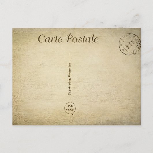 Carte Postale Briefkaart (Voorkant)