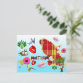 Carte postale de la Martinique Briefkaart (Staand voorkant)