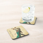 Carte Postale Drank Coaster Bier Onderzetter (Rechterzijde)