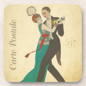 Carte Postale Drank Coaster Bier Onderzetter (Voorkant)