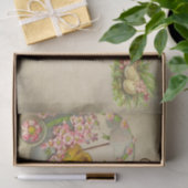 Carte Postale Easter Baby Chick in een eierauto Tissuepapier (Geschenk)