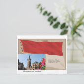 Carte postale "Elsass" Place du marché d'Obernai Briefkaart (Staand voorkant)