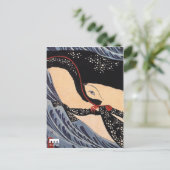 carte postale estampe japonaise briefkaart (Staand voorkant)