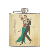 Carte Postale Flask Heupfles (Voorkant)