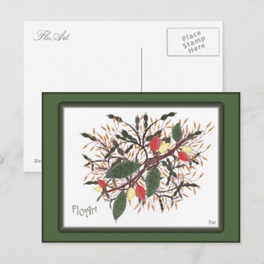 carte postale FloArt Briefkaart (Voorkant / Achterkant)