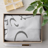 Carte Postale Franse ontkoppeling Parijs Tekst Tissuepapier (Geschenk)