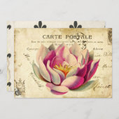 CaRTe PoSTaLe GaRDeN PaRTy iNViTaTioNs Kaart (Voorkant / Achterkant)