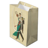 Carte Postale Gift Bag Medium Cadeauzakje (Achterkant Gekanteld)