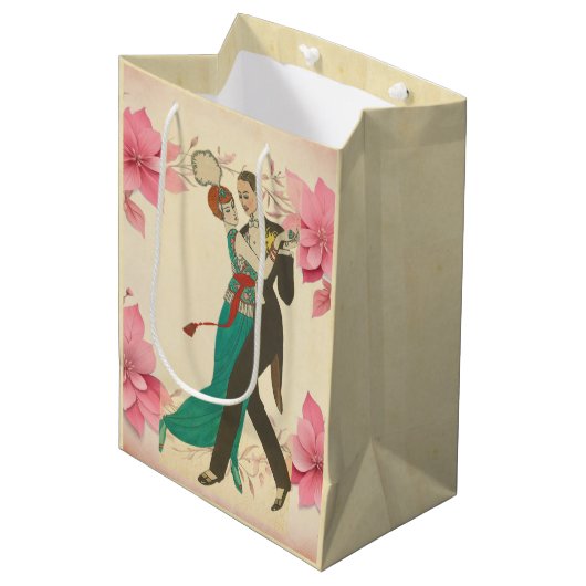 Carte Postale Gift Bag Medium Cadeauzakje (Voorkant Gekanteld)