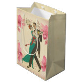 Carte Postale Gift Bag Medium Cadeauzakje (Achterkant Gekanteld)