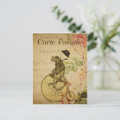 Carte postale grenouille briefkaart (Staand voorkant)
