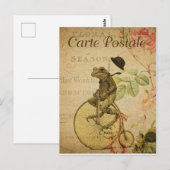 Carte postale grenouille briefkaart (Voorkant / Achterkant)