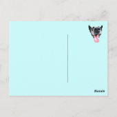 Carte postale happy day briefkaart (Achterkant)