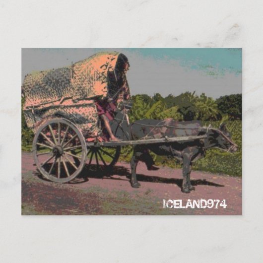 CARTE POSTALE-ILE DE LA REUNION-ICELAND974 BRIEFKAART (Voorkant)