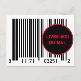 Carte Postale Ironème "Livre-moi du mal" Briefkaart