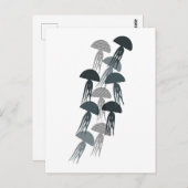 Carte postale JELLYFISH Briefkaart (Voorkant / Achterkant)