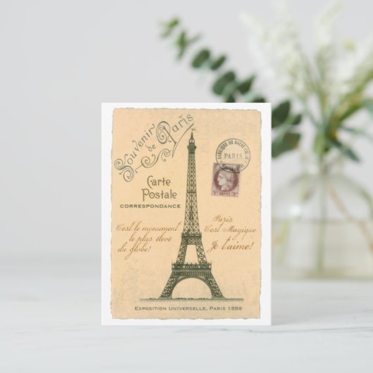 Carte Postale-kaart Briefkaart (Staand voorkant)