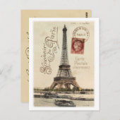 Carte Postale-kaart Briefkaart (Voorkant / Achterkant)