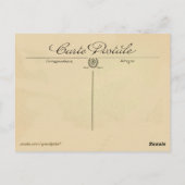 Carte Postale-kaart Briefkaart (Achterkant)