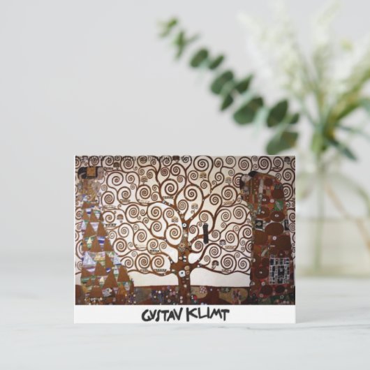 Carte postale Klimt Briefkaart (Staand voorkant)