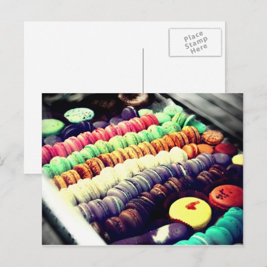 carte postale levensmiddelen briefkaart (Voorkant / Achterkant)