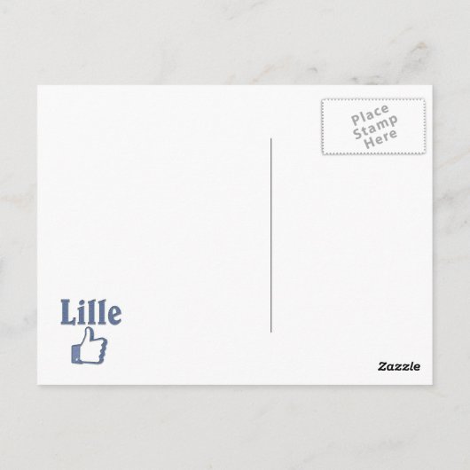 Carte postale Lille Briefkaart (Achterkant)