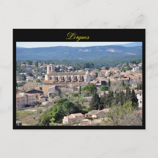 Carte postale Lorgues Briefkaart (Voorkant)