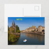 Carte Postale Metz, Frankrijk Briefkaart (Voorkant / Achterkant)