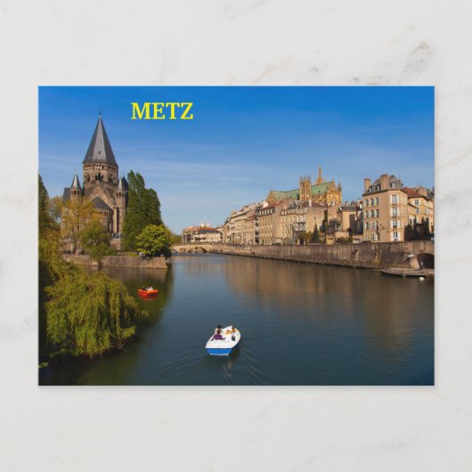 Carte Postale Metz, Frankrijk Briefkaart (Voorkant)
