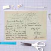 Carte Postale Monaco  Frans Groen Tissuepapier (Craft)