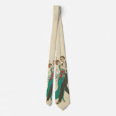 Carte Postale Necktie Stropdas (Achterkant)