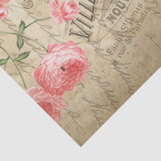 carte postale  ontkoppeling tissuepapier (Detail)