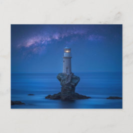 Carte Postale Phare Tourlitis - Ile d'Andros - Grè Briefkaart