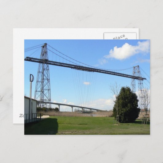 carte postale Pont transbordeur de Rochefort mer Briefkaart (Voorkant / Achterkant)