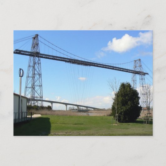 carte postale Pont transbordeur de Rochefort mer Briefkaart (Voorkant)