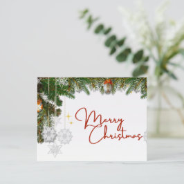 Carte postale pour fêtes annuelles feestdagenkaart