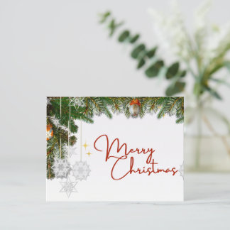 Carte postale pour fêtes annuelles feestdagenkaart