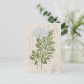 Carte Postale Queen's Lace French Floral Briefkaart (Staand voorkant)