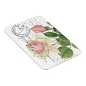 Carte Postale Roze Roze Franse Manuscript  Magneet (Rechterzijde)