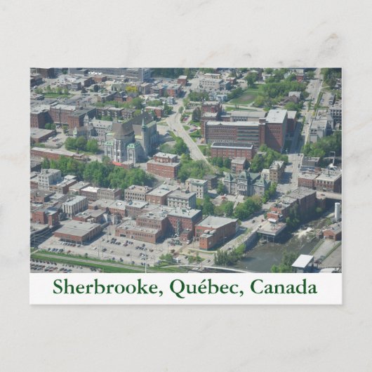 Carte postale Sherbrooke, Québec, Canada Briefkaart (Voorkant)