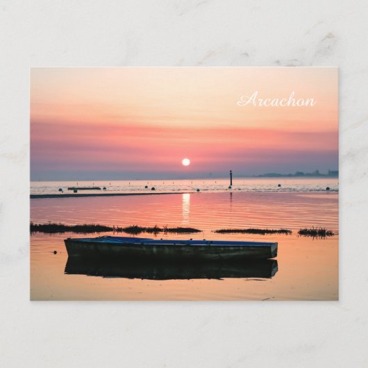 Carte Postale Sunrise Arcachon Briefkaart (Voorkant)
