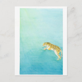 Carte Postale Tigre Briefkaart