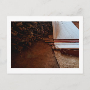Carte postale Tissage - Uekani Briefkaart