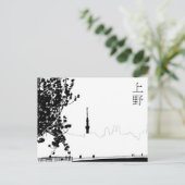 Carte postale "Ueno" Briefkaart (Staand voorkant)
